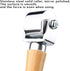 QMNNMA Seam Roller for Leather, Quilting, Platen Tools, Leather Press Edge Roller Leather Edge Creaser and Smoother, Leather Glue Laminating Rolle...