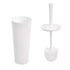 Amazon Basics Toilet Brush and Holder Set - 4-pack, White (Previously AmazonCommercial brand)...