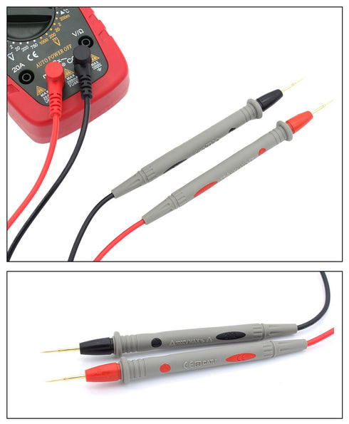 DARKBEAM Multimeter Test Meter Leads with Banana Plug Digital Clamp Tester Voltmeter Probe Test Probes Leads for Multimeter Electronic Test Leads ...