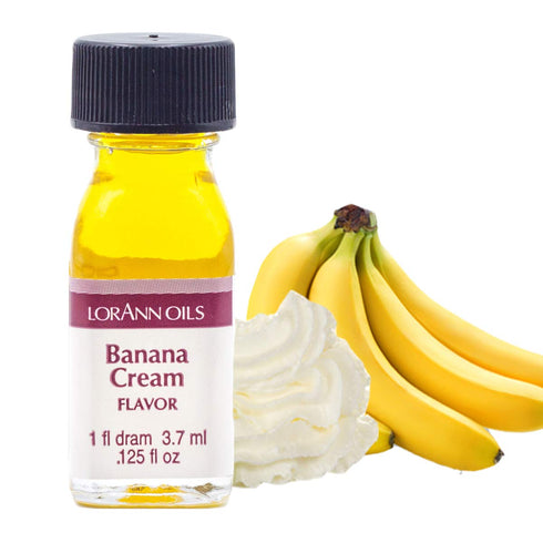 LorAnn Banana Cream SS Flavor, 1 dram bottle (.0125 fl oz - 3.7ml - 1 teaspoon)...