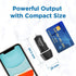 Gigastone USB C Car Charger 45W/6A Fast Car Charger Adapter, PD3.0 & QC3.0, Dual Port, Super Mini, Compatible with iPhone 15, 14,13,12,11,X,SE,8, ...