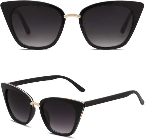 SOJOS Cat Eye Designer Sunglasses Fashion UV400 Protection Glasses SJ2052...