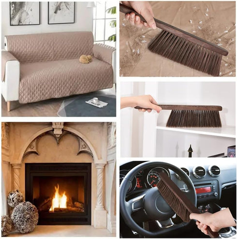 Hand Broom Brush Dust Cleaning: Hand Brush, Dusting Brush, Couch Brush, Soft Brush Cleaning, Dust Broom, Handheld Broom, Bed Brush, Hand Brush for...