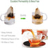 Eco-Fil Disposable Tea Filter Bags for Loose Tea, Wood Pulp Material, Biodegradable and Compostable, Unbleached Empty Tea Infuser Sachets with Dra...
