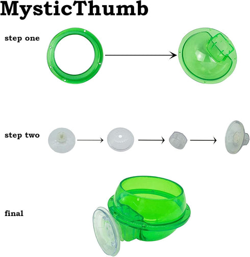 Chameleon Feeding Bowl with Suction Cup,Reptiles Feeder Water Bowls Anti-Escape Worm Live Fodder Translucent Container Ledge Dish Supplies for Liz...