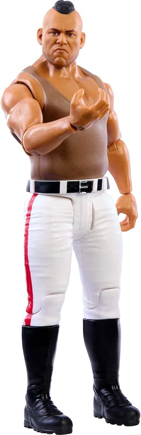 Mattel WWE Commander Azeez Basic Action Figure, 10 Points of Articulation & Life-like Detail, 6-inch Collectible...