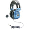 HamiltonBuhl - Deluxe Headset with Gooseneck Microphone and TRRS Plug (SCG-AMV), Blue 3x8x6.5...