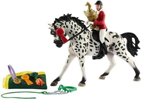 5inch Horse Toys, Denmark Knabstrupper Mare Toy Knabstrupper Horse Toy, for Girls Boys, Figure Farm Life Horse Farm Life Horse Club Education Toy ...