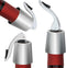 3 Pack Stainless Steel Wine Stoppers, Reusable Wine Bottle Stopper Sealer with Silicone Plug, Beverage and Wine to Keep Fresh, Ideal Gift for Wine...