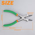 7-Inch MIG Welding Pliers with Wire Cutter Flat Face Hammer Nozzle Cleaner Professional MIG Pliers Multi-Function Welding Tools for Welding, Elect...