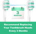 Toothbrush Replacement Heads for Philips Sonicare C2 Plaque Control ProtectiveClean 4100 5100 6100 Electric Toothbrush Heads, 6-Pack...