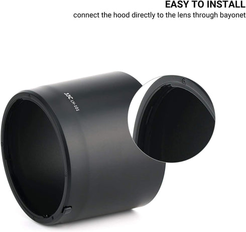 Lens Hood for Canon RF 800mm f/11 IS STM, RF 200-800mm f/6.3-9 IS USM Lens on EOS R6 R5 RP R Ra Camera,Reversible Lens Shade Replace Canon ET-101 ...