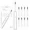 2024 Upgraded Ultrasonic Toothbrushes for Adult and Kids, Sonic Electric Toothbrush with 8 Brush Heads, 42,000 VPM, 6 Cleaning Modes, 2 Min Smart ...