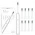 2024 Upgraded Ultrasonic Toothbrushes for Adult and Kids, Sonic Electric Toothbrush with 8 Brush Heads, 42,000 VPM, 6 Cleaning Modes, 2 Min Smart ...
