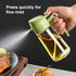 Oil Dispenser Bottle for Kitchen,2 in 1 Olive Oil Dispenser and Oil Sprayer,17oz/500ml Olive Oil Bottle,Oil Sprayer for Cooking,Premium Glass Oil ...