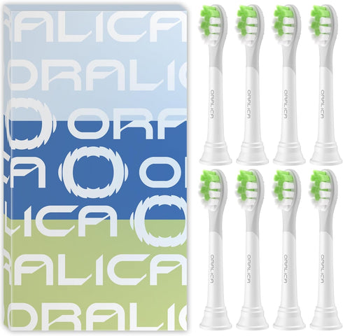 Compatible for Philips Sonicare W DiamondClean Replacement Toothbrush Heads HX6062 HX6063 HX6064, Whitening, Plaque Stain Removal with Medium Bris...