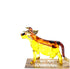 Handmade Cow Art Glass Blown Pet/Wild Animal Figurine...