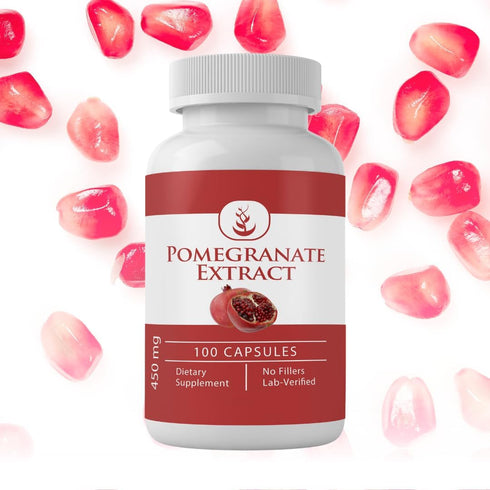 Pure Original Ingredients Pomegranate Extract, Always Pure, No Additives Or Fillers, Lab Verified (100 Capsules)...