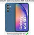 Vancle Case for Samsung Galaxy A54 5G Phone Case and 2-Pack Tempered Glass Screen Protector, Shockproof Bumper Silicone Case with Microfiber Linin...
