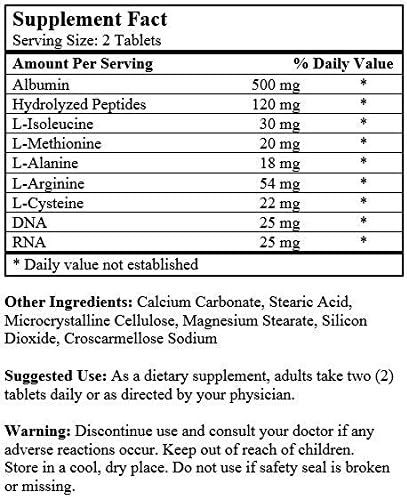 Nuhealth Super Albumin (100 Tablets)...