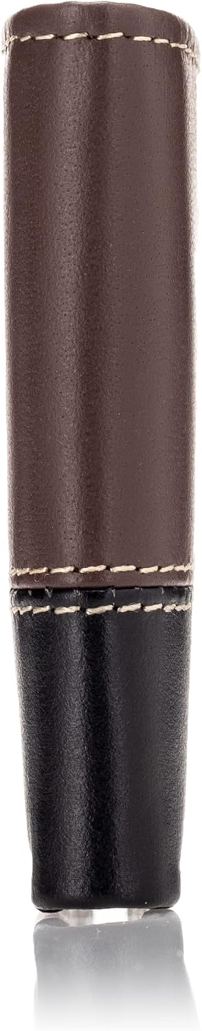 Timberland mens Leather Passcase Trifold Wallet Hybrid, Brown/Black, One Size...