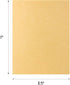 Hygloss Products Craft Parchment Paper Sheets - Printer Friendly, Made in USA - 8-1/2 x 11 Inches, Gold, 30 Pack...