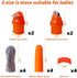 12 Pcs Gardening Silicone Thumb Knife Harvesting Tool, Separator Finger Plant Fruit Picking Knife Garden Tool (S)...