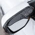 2PCS Smoke Visor Guards for Car Side Mirrors - Waterproof Carbon Fiber Auto Rain Eyebrows for Cars, Trucks and SUVs - Universal Fit (Black)...