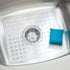 iDesign Plastic Kitchen Sink Protector Grid for Kitchen, Bathroom, Basement, Garage, The Euro Collection - 11" x 12.5", Clear...