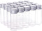 BENECREAT 20 Pack 15ml/0.5oz Glass Bottles Sample Vials with Screwed Aluminum Caps for Wishing Message Bottle, Sample Liquid, Arts & Crafts, Weddi...