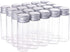 BENECREAT 20 Pack 15ml/0.5oz Glass Bottles Sample Vials with Screwed Aluminum Caps for Wishing Message Bottle, Sample Liquid, Arts & Crafts, Weddi...