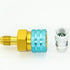 R1234YF To R134A Low Side Quick Coupler Adapter, R134a Adapter Car Air-conditioning Fitting Connector Refrigerant Can Compatible Valve Tool, R134a...