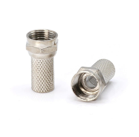 THE CIMPLE CO Coaxial Cable Screw on Connector (Twist on Connector/Fitting) for RG59 Coaxial Cable. Easy Installation, No Tools Required. Pack of ...