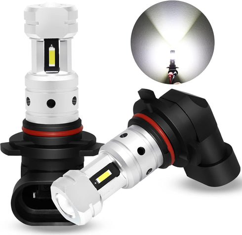 PHINLION 3800 Lumens 9006 LED Fog Light Bulbs 12V Super Bright CSP HB4 LED Bulb Replacement for Cars Trucks, 6000K Xenon White...