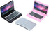 3 Pcs Coforful 1:12 Mini Laptop Set Dollhouse Mini Laptop Scene Miniatures Computer Simulation Notebook Lap Dolls House Furniture Doll Accessories...