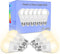 Dusk to Dawn Light Bulbs Outdoor 6 Pack, 3000K Warm White Light Sensor Bulbs 12W (100 Watt Equivalent) Auto On Off Photocell Sensor, E26 A19 1000L...