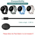 Kissmart Charger Cable for Google Pixel Watch 2, Magnetic Charging Cable Cord for Pixel Watch 2 Smartwatch (1, Black)......
