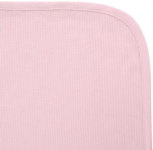 American Baby Company 100% Cotton Thermal Waffle Swaddle Blanket, Soft, Breathable & Stretchy, Pink, 30" x 40" for Boys and Girls, Perfect for Swa...