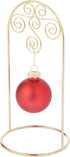 Bard's Arched Gold-toned Ornament Stand, Small Scroll, 8" H x 3.75" W x 3.75" D, Pack of 3...
