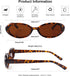 90s Sunglasses for Women Men Retro Oval Sunglasses Glasses...