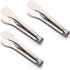 Tenta Tenta Kitchen Tongs Stainless Steel Buffet serving utensils Salad BBQ Tongs Heavy Duty Serving Food Tongs for Frying,Cooking,Clipping Toast ...