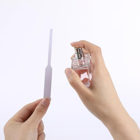 100 Pcs Perfume Test Strips Disposable White Perfume Paper Test Strips for Fragrances Scents Essential Oils Aromatherapy Testing...