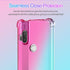 for Motorola One Hyper Case, Clear Cute Gradient Slim Anti Scratch Flexible TPU Cover Shockproof Phone Protective Case for Motorola Moto One Hyper...
