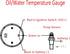 ESUPPORT Car 2" 52mm Water Temp Gauge Meter Temperature Light...
