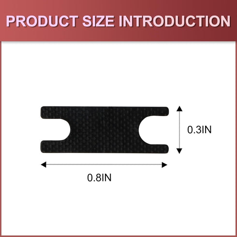 YIMAGUJRX Keyboard Stabilizer Films Pcb Stabilizer Teflon Pads for Custom Gaming Keyboards (20 Pcs)...