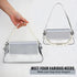 Evening Y2k Silver Hobo Purse Women Sparkly Silver Purse Satchel Metallic Tote Handbag Clutch Shoulder Bag 2024...