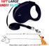 16Ft Retractable Dog Leash,Light Weight Leash for Small to Medium Dogs/Cats Up to 50lbs,Stainless Steel Spring Strong Nylon Tape, Tangle Free, One...