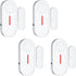 Door Window Alarm, 110DB Door Alarms for Kids Safety, Wireless Sensor Door Window Burglar Alarm-Window Pool Alarms for Home (4 Pack)...