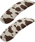 Brown Cow Print Rotating Chair Arm Cover Stain Resistant Durable Armrest Slipcover Pads Office Computer Gaming Desk Rotating Chair Elastic Armrest...