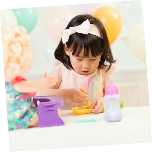 Fake Feeding Bottles Baby Bottles 10pcs Feeding Bottle Rayan Toys for Kids Fake Feeding Bottles Mini Bottle Pp Baby Child Baby Doll Feeding Bottle...